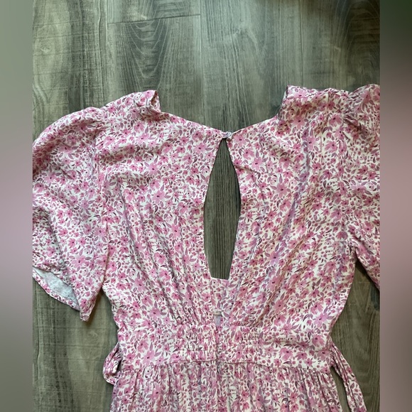 STILLWATER THE BRITTON MIDI in Sweet Flower Pink Sz Small - Picture 8 of 8